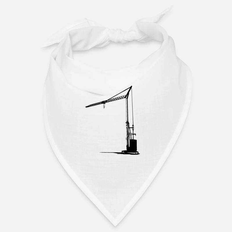 TDK Kran crane Baustelle Bauarbeiter Kranfahrer Bandana