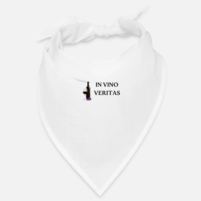 In Vino Veritas Weinliebhaber Wein Spruch Rotwein Bandana
