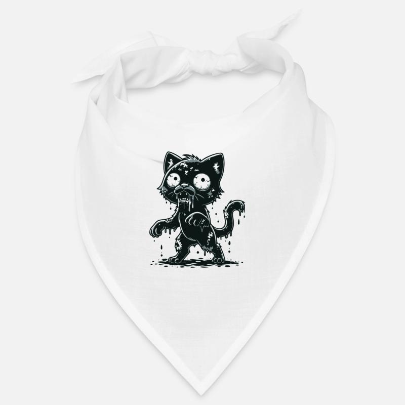 Chat zombie Bandana