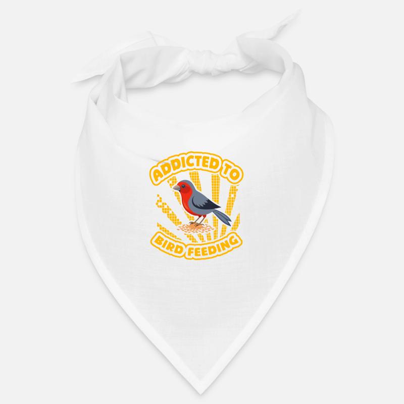 Accro à l’alimentation des oiseaux Bandana