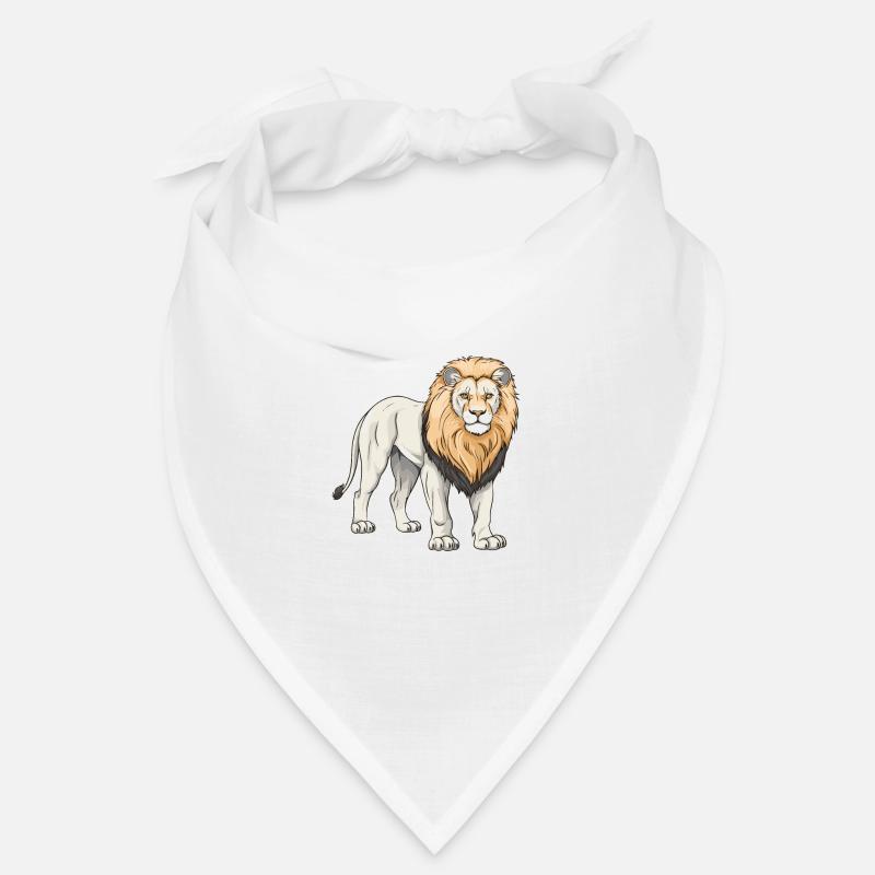 Löwe Tier Bandana