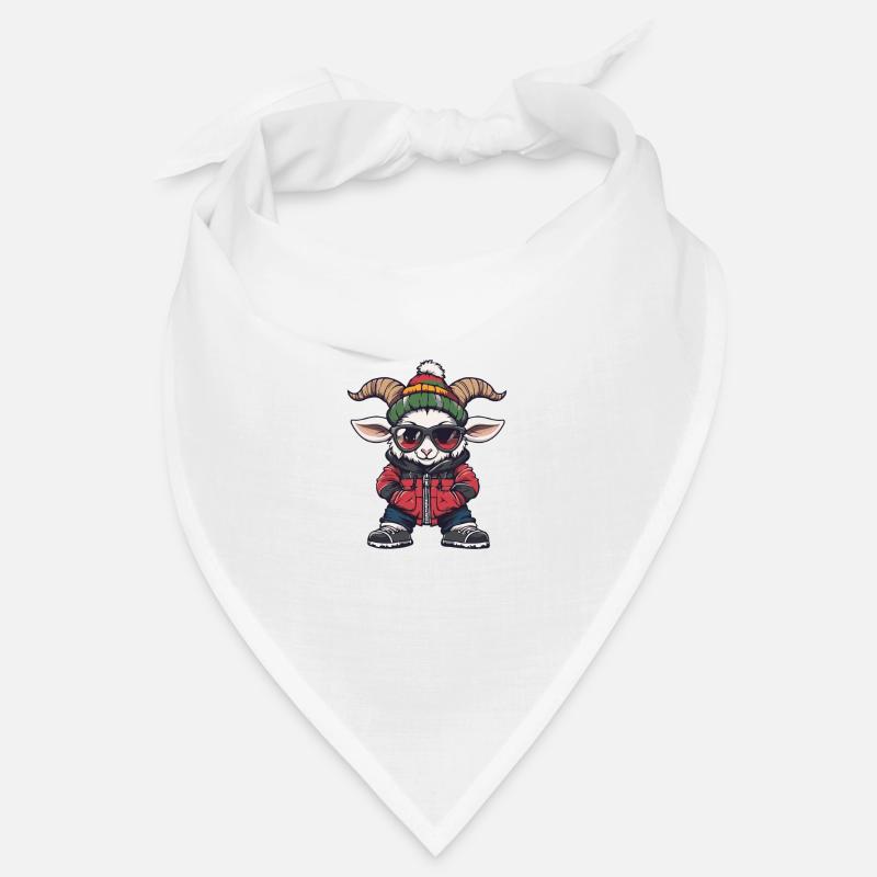 Mountain Goat Goat Cool Comic Bandana