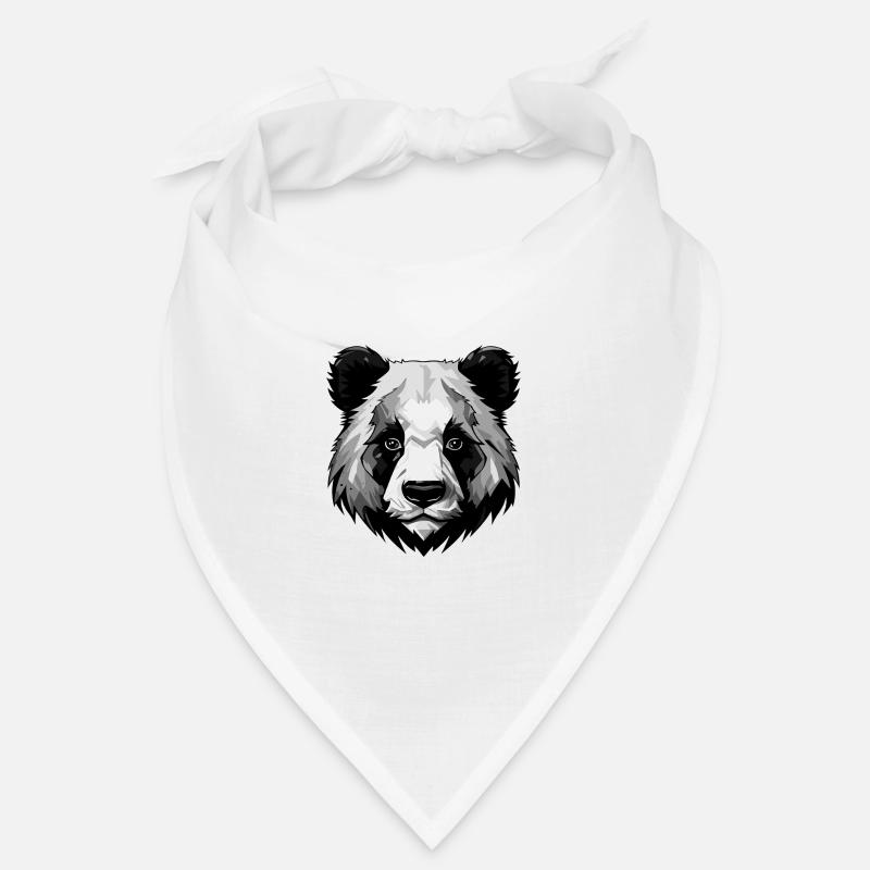 Panda Head Bandana