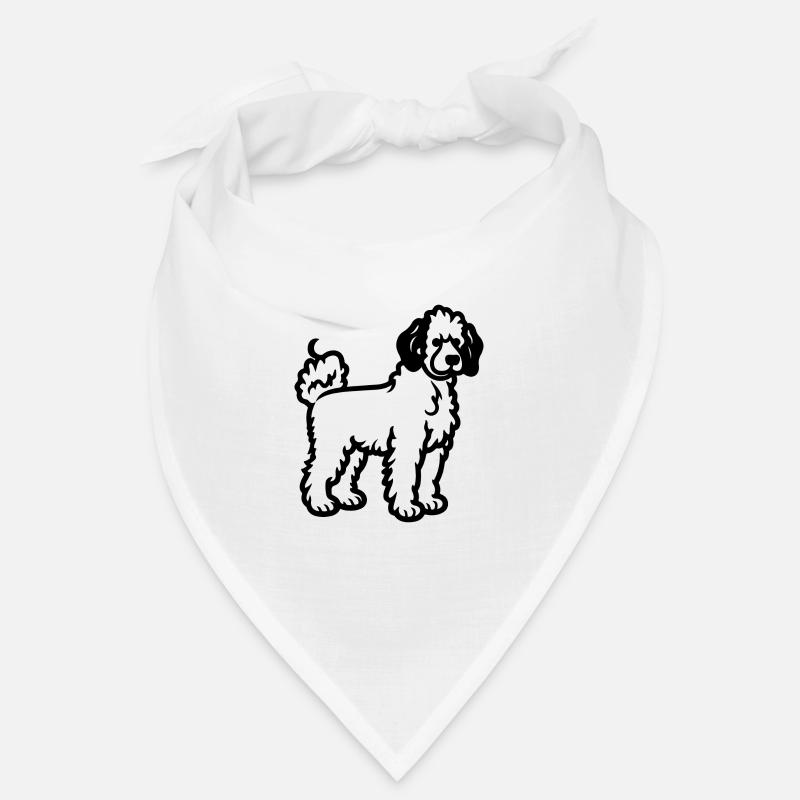Caniche Chien Bandana