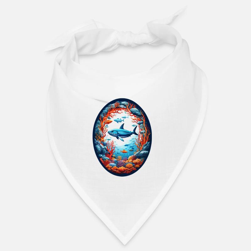 Marine Animals-Fish Bandana