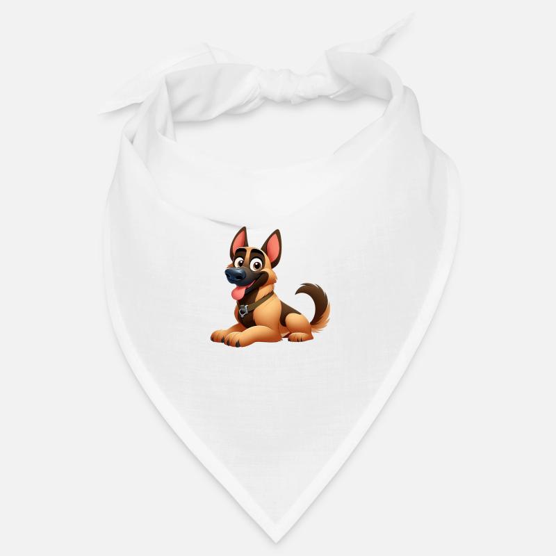 Deutscher Schäferhund 9 Bandana