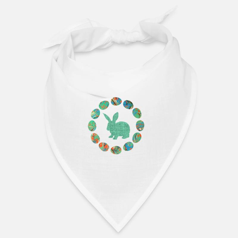 hase im eierkranz e 4 Bandana