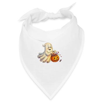 klassischer Geist - Bandana - Weiß - Vorne