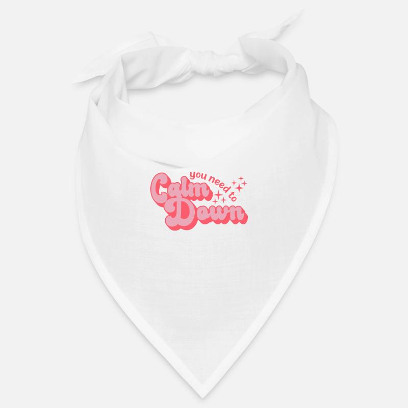 Retro Style Calm Down Bandana