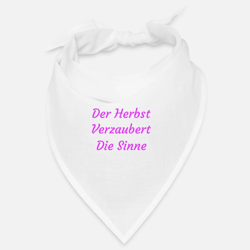 Herbst Herbstlich Natur Bandana