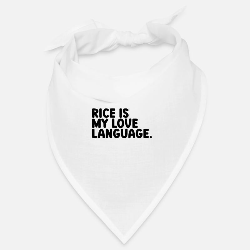 Rice Is My Love Language Bandana