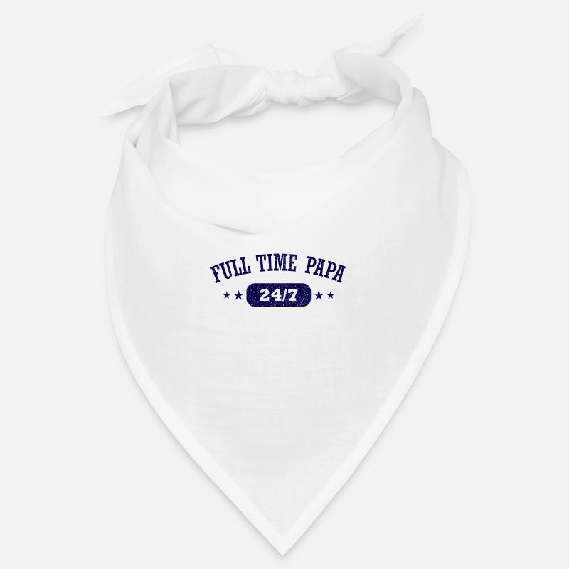 Dad Full Time Single Parent Papa Bandana