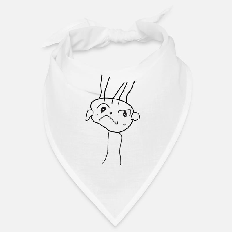 Dessin au trait simple - Visage - Herbert Bandana