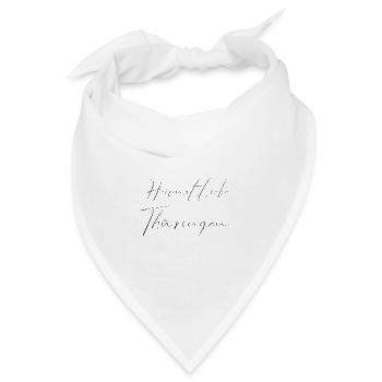 heimatliebe thüringen - Bandana - Weiß - Vorne