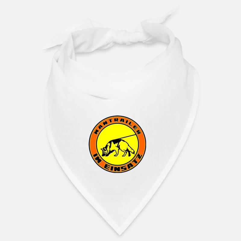 Mantrailer in action Old German Shepherd Bandana