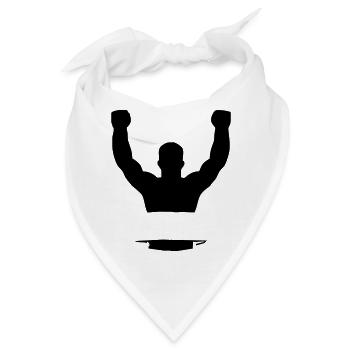 Sieger - Bandana - Weiß - Vorne
