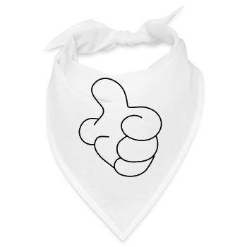 ok - Bandana - Weiß - Vorne