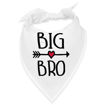 Big Bro - Bandana - Weiß - Vorne