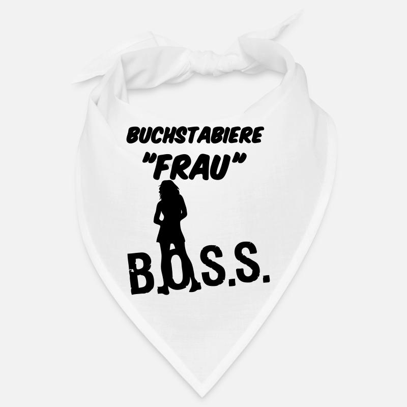 Frau Spruch Geschenk Bandana