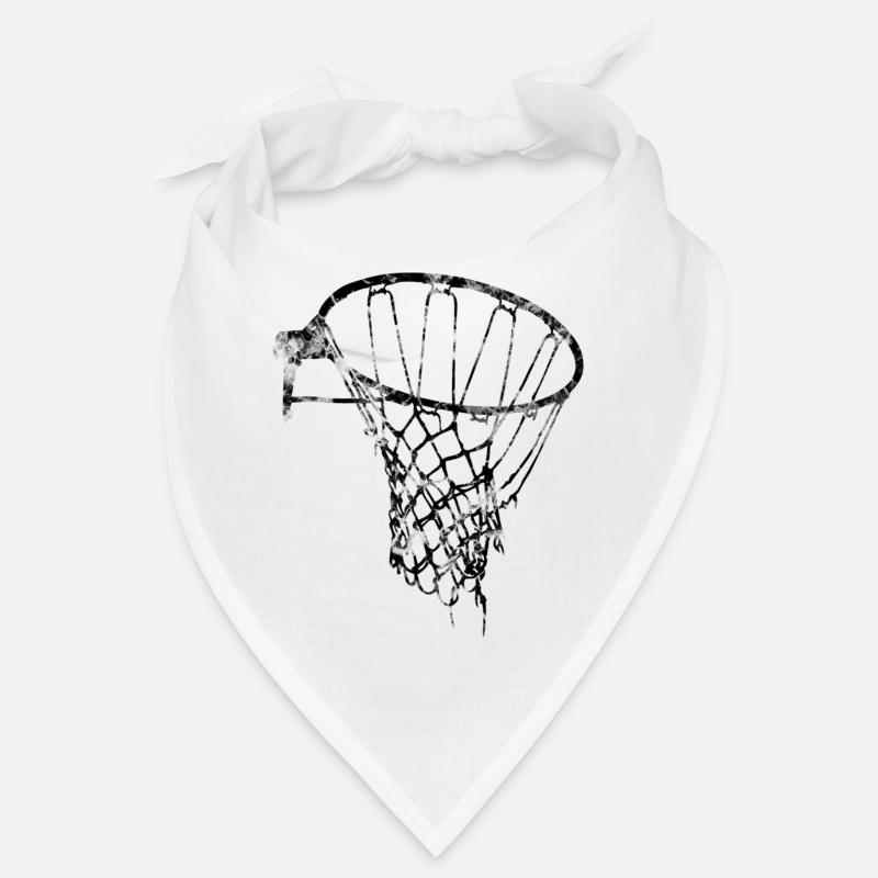 Basket ball net, vintage, distressed look Bandana