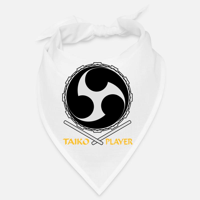 Symbol Taiko-Drumming V1 (dreifarbig) Bandana