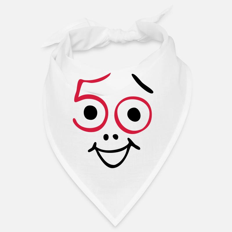 50 ans et toujours frais! - Bandana - blanc