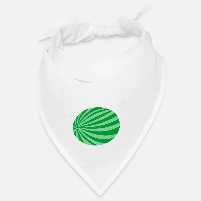 Je portais une pastèque / cadeau - Bandana - blanc