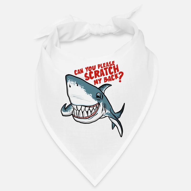 Grand requin blanc gratte mon dos Bandana