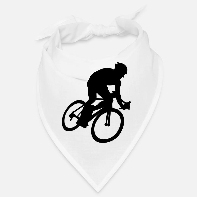 Biker, radfahren, radfahrer - Bandana - Weiß