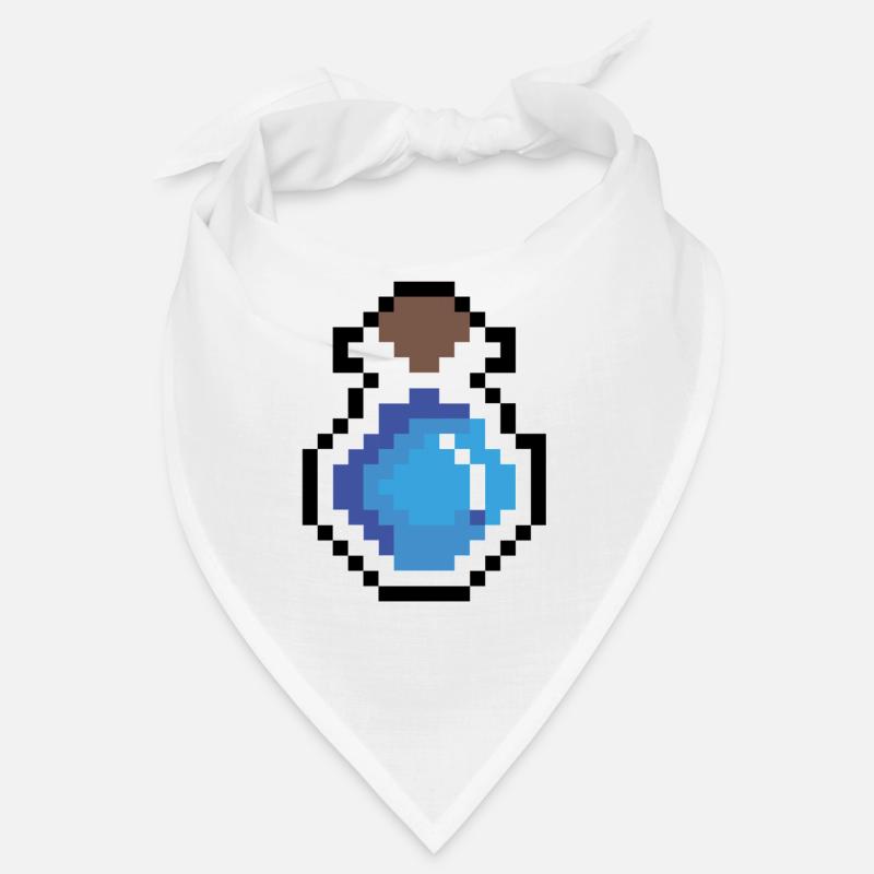 Potion bleue pixel art Bandana
