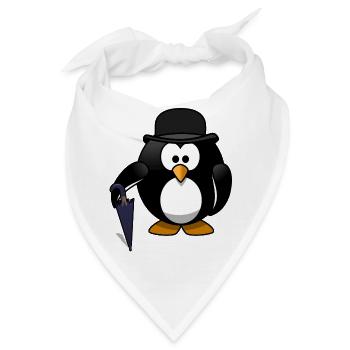 Pingu - Bandana - Weiß - Vorne