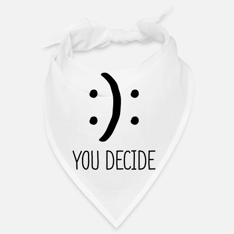 YOU DECIDE - Bandana - Weiß
