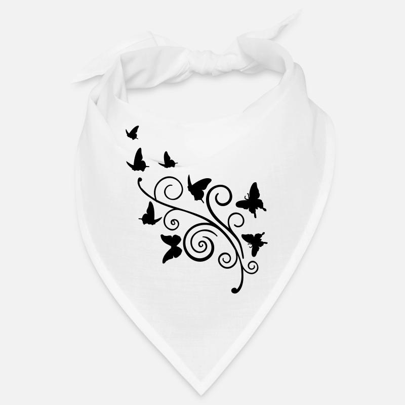 wirbelt Kunst & Schmetterlinge Bandana