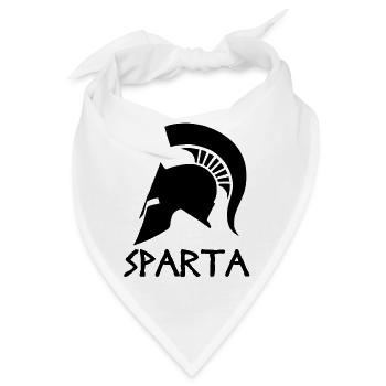 Sparta - Bandana - Weiß - Vorne