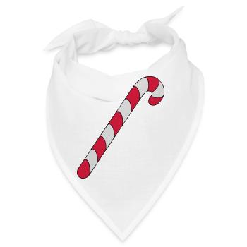Zuckerstange - Bandana - Weiß - Vorne