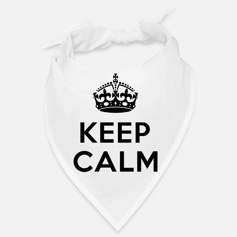 Keep calm Your Text Bandana