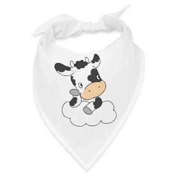 Cow Thinking - Bandana - Weiß - Vorne