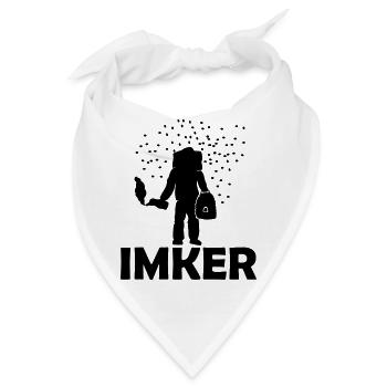 imker - Bandana - Weiß - Vorne