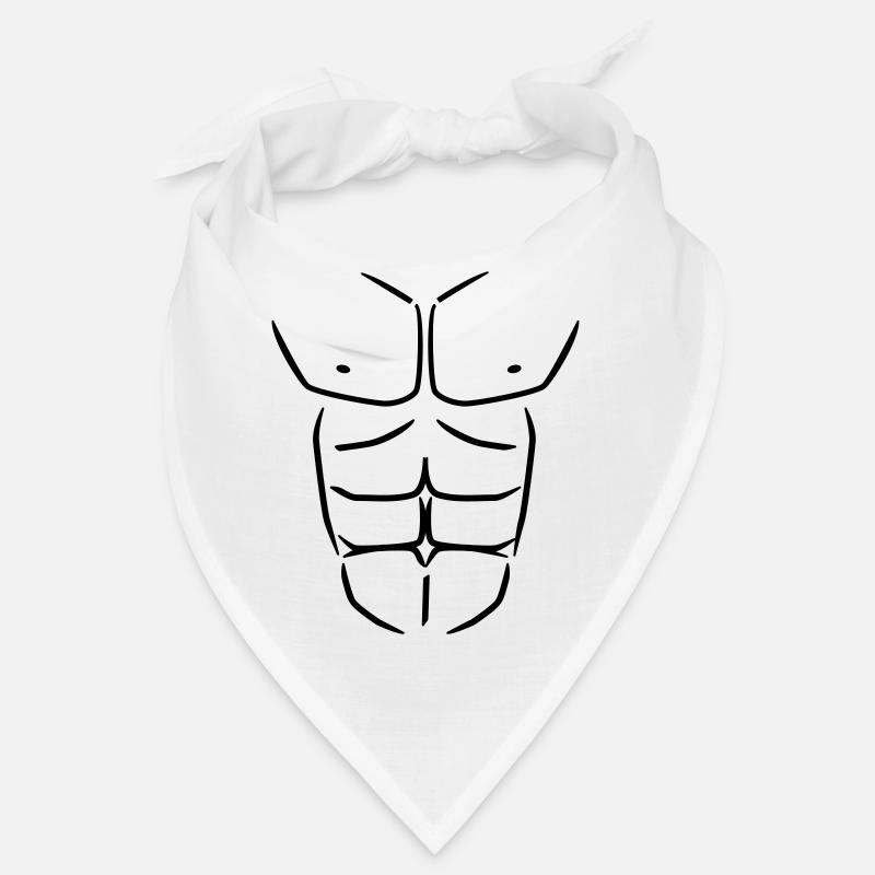 Sixpack Six pack Abdominals Bandana