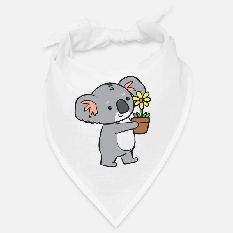 Koala - avec fleur Bandana