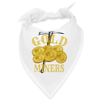 Goldgräber - Bandana - Weiß - Vorne