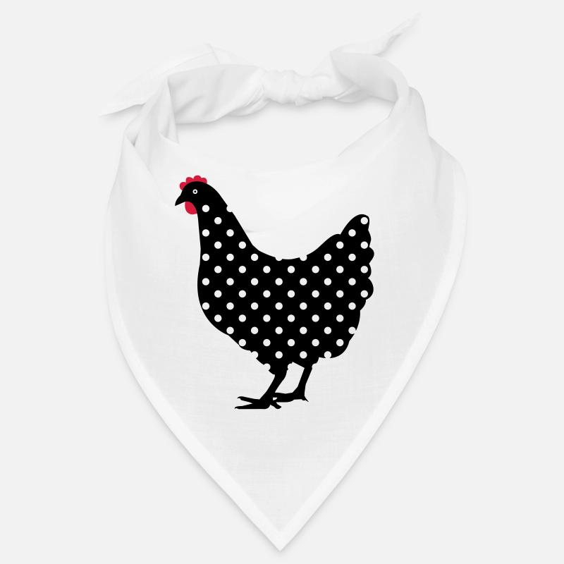 Chicken hen spotted Bandana