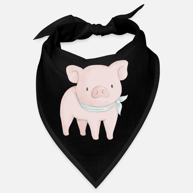 Bébé cochon Bandana