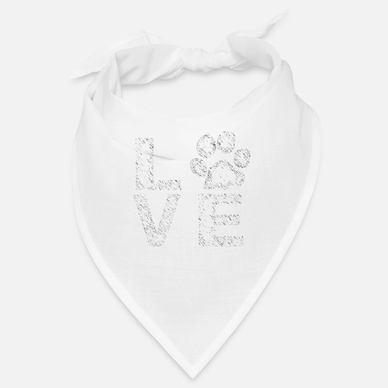 amour patte Bandana