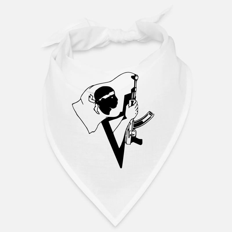 corse arme drapeau Bandana