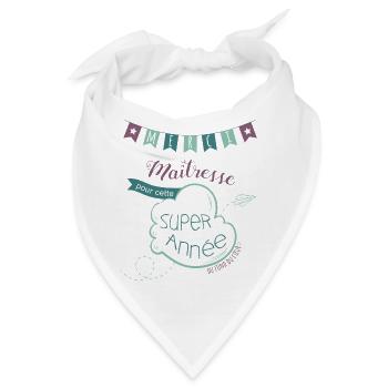 Danke, Herrin für dieses super Jahr! - Bandana - Weiß - Vorne