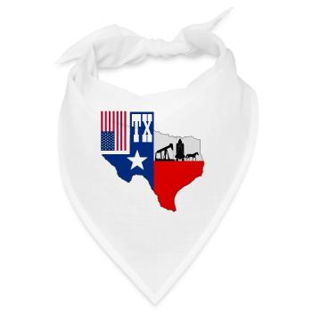 Texas - Bandana - Weiß - Vorne