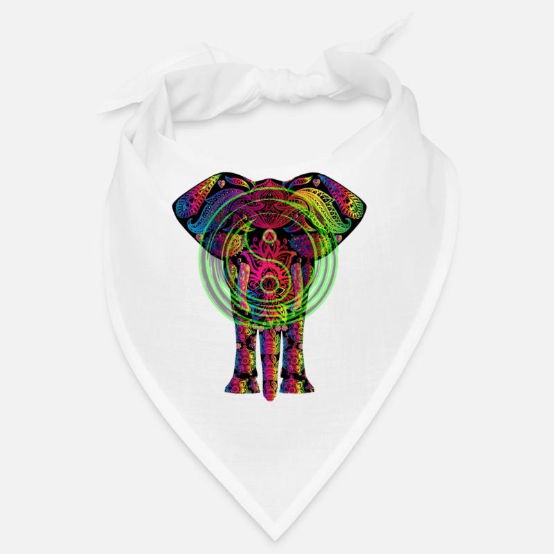 Yin Yang Elephant Bandana