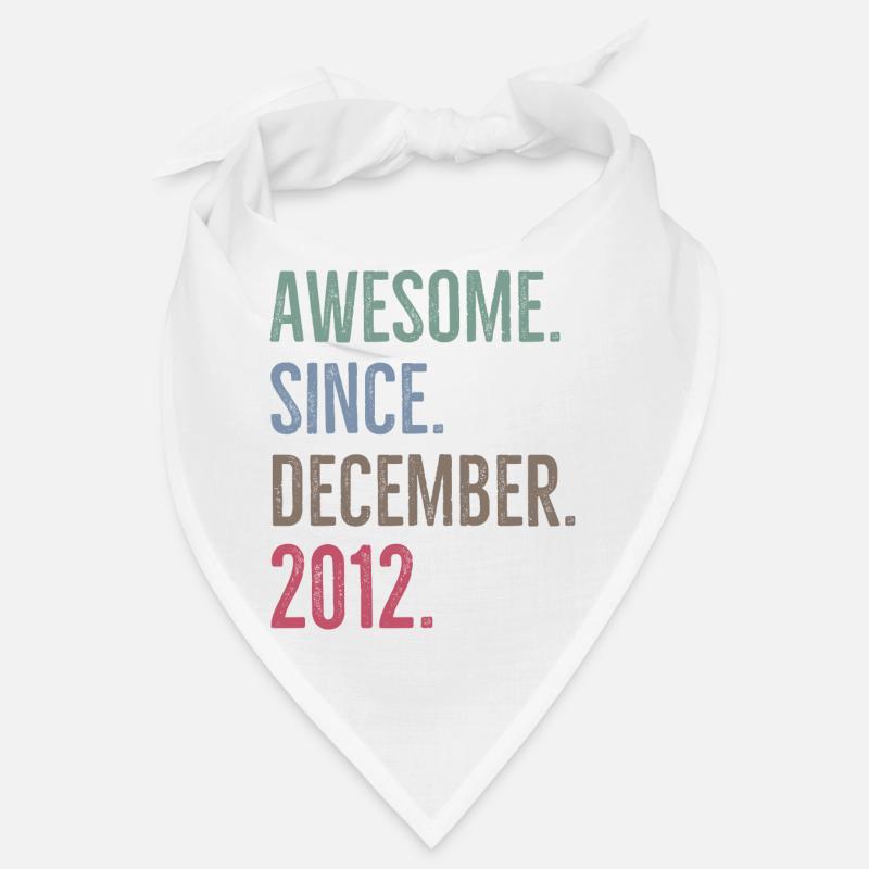 Awesome Since December 2012 Bandana
