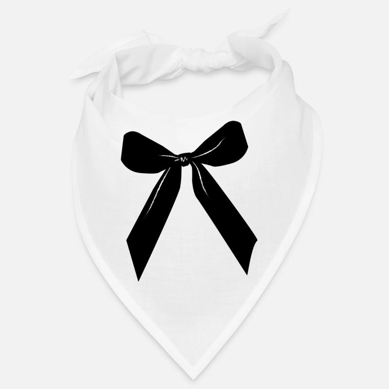 Schwarze Schleife Bandana